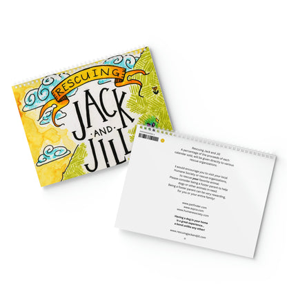 Rescuing Jack and Jill - 2024 Calendar    Inspirational &amp; Heartwarming Messages